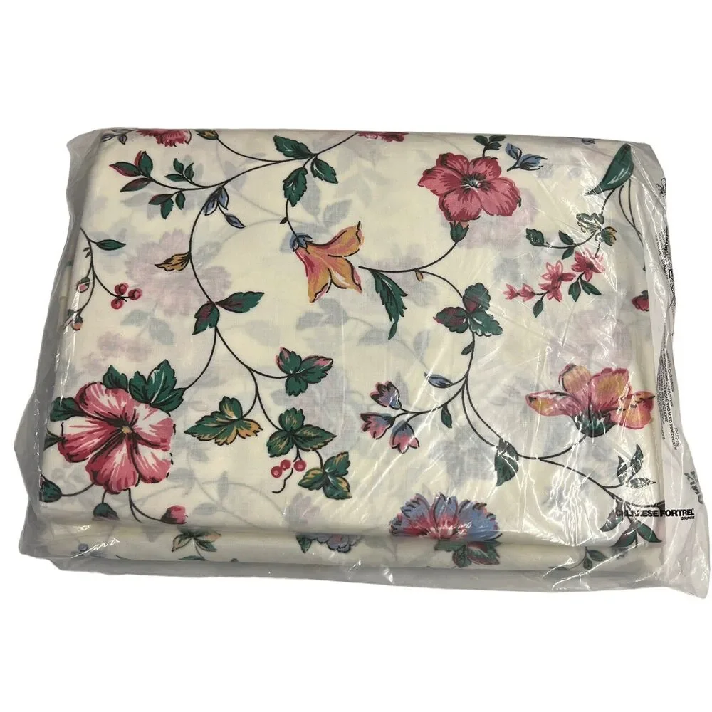 Vintage Galleria Cannon‎ Mills Mervyn's Olivia Flora Sheets
